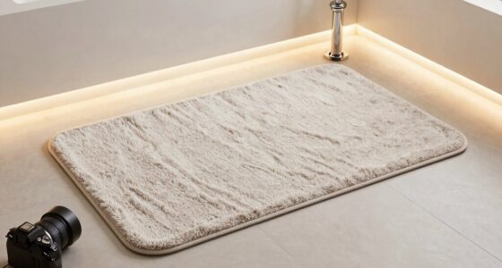 top heated bathroom mats