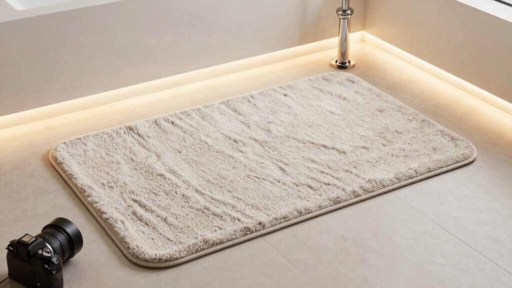 top heated bathroom mats