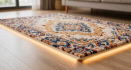 top heated floor rug pads