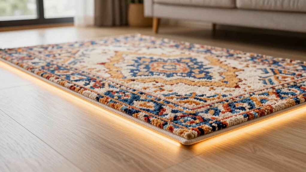 top heated floor rug pads