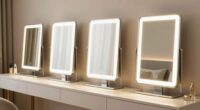 top illuminated vanity mirrors