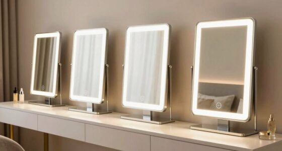 top illuminated vanity mirrors