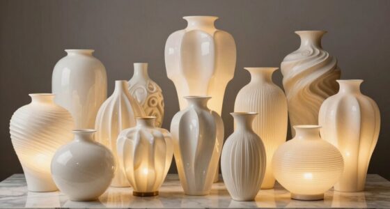 top large luxury sculptural vases