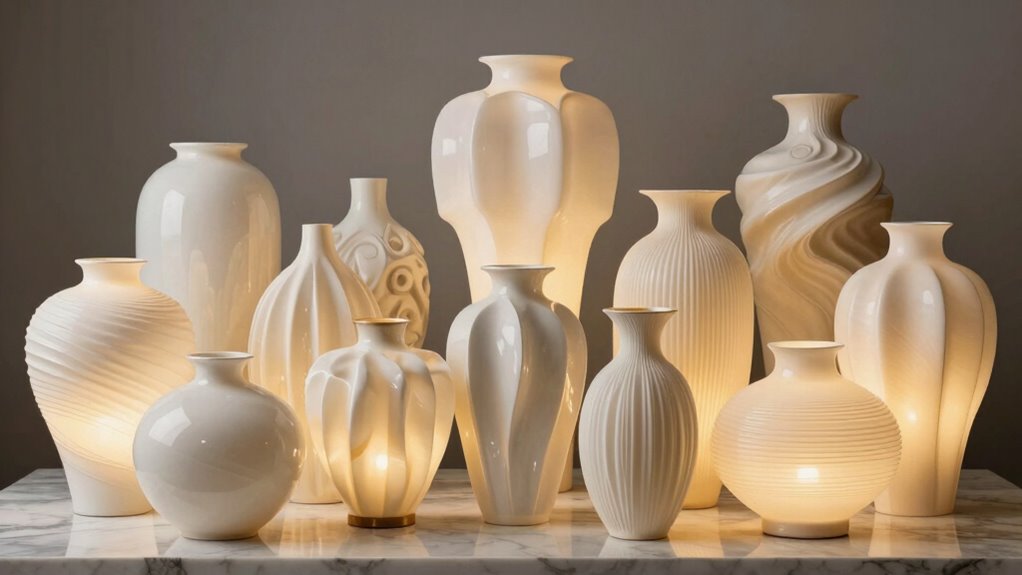top large luxury sculptural vases