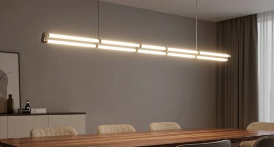 top linear dining chandeliers