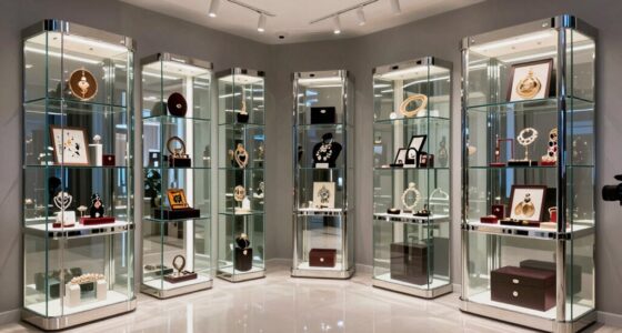 top luxury display cabinets