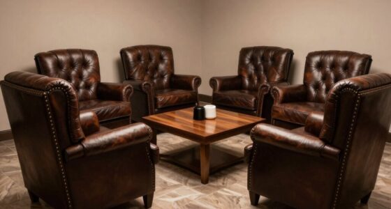 top luxury leather chairs