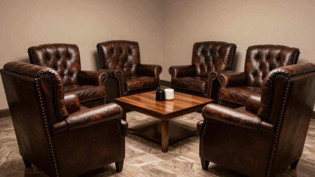top luxury leather chairs