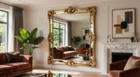top luxury living room mirrors