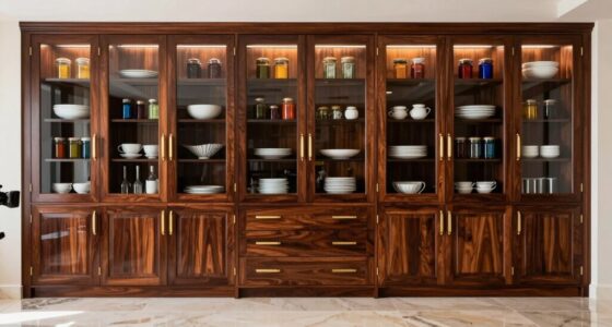 top luxury pantry cabinets