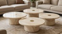 top luxury travertine tables