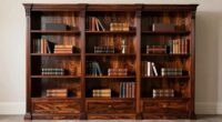top luxury wood bookcases
