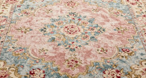 top muted vintage floral rugs