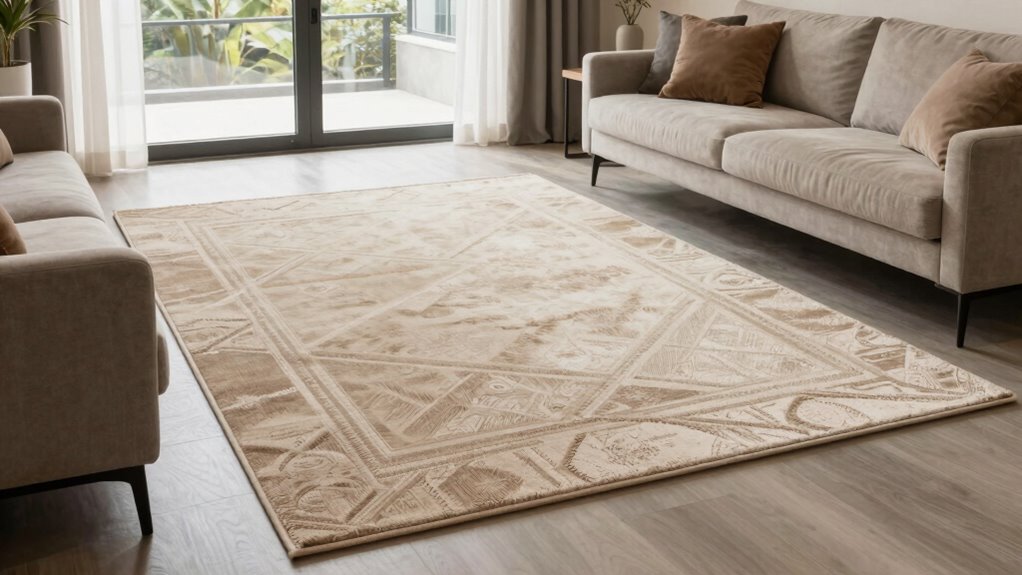 top neutral living room rugs