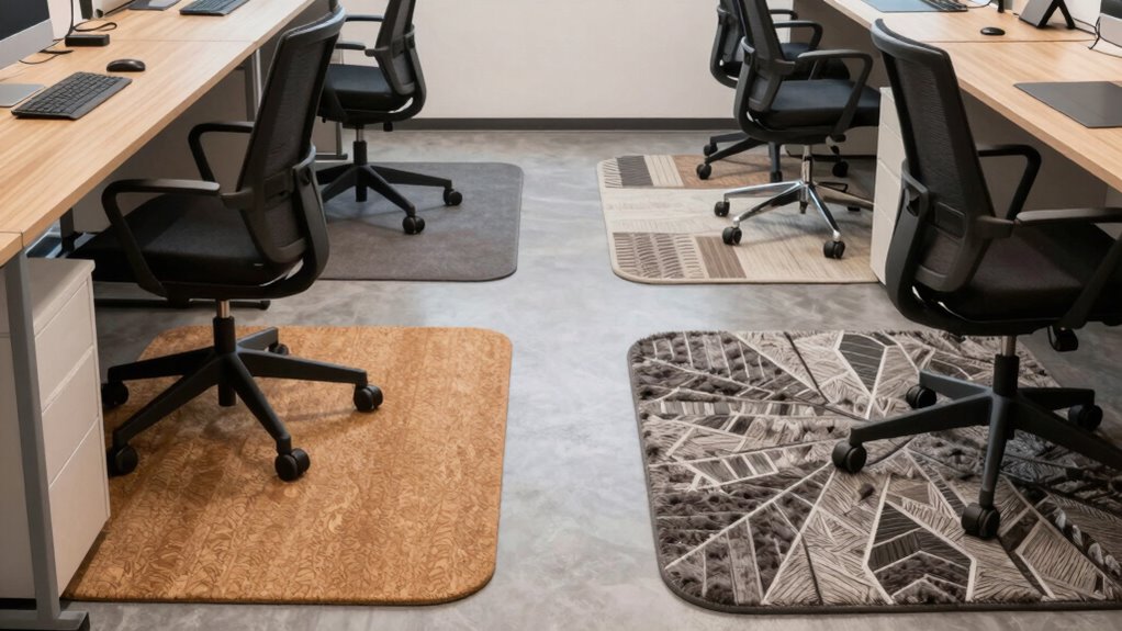 top office chair mat alternatives