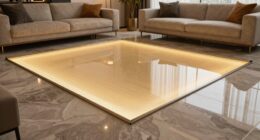 top radiant heating mats