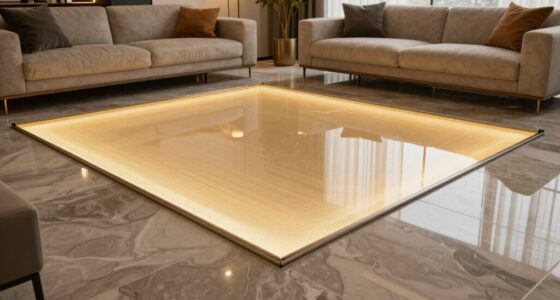 top radiant heating mats
