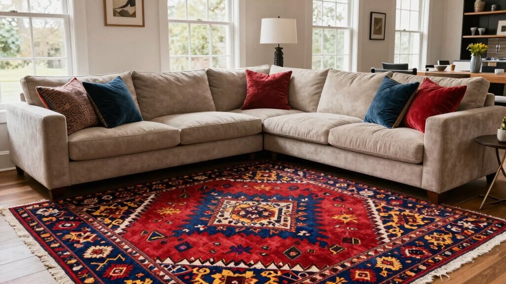top rugs for large sections