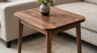 top solid wood side tables