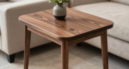 top solid wood side tables