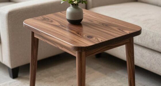 top solid wood side tables