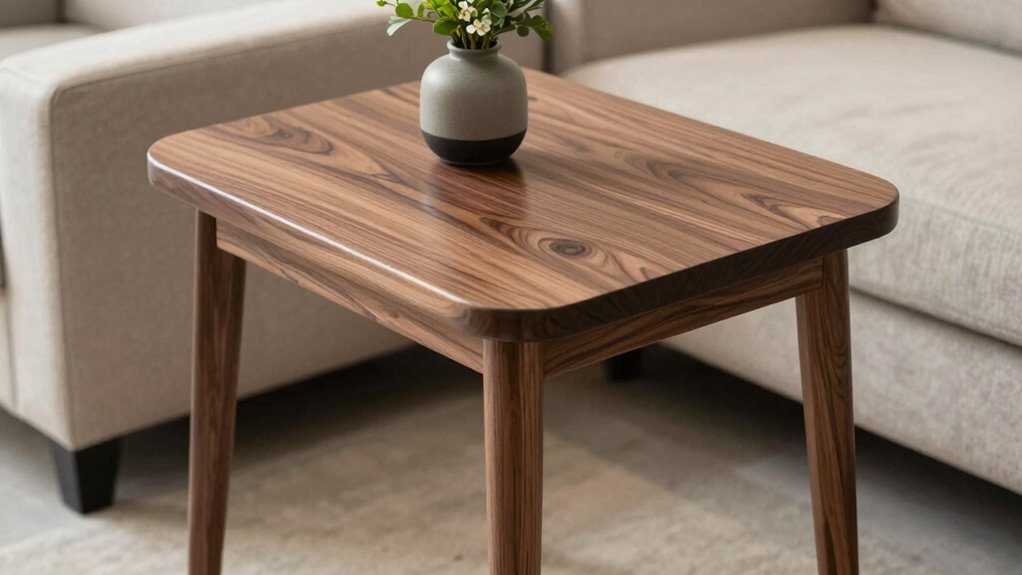 top solid wood side tables