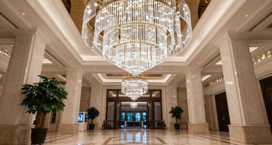 top tall ceiling chandeliers