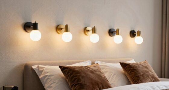 top wall mounted reading lights