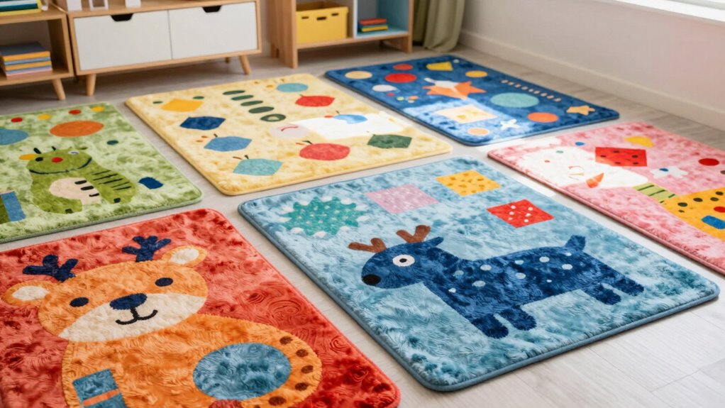 top washable kids rugs