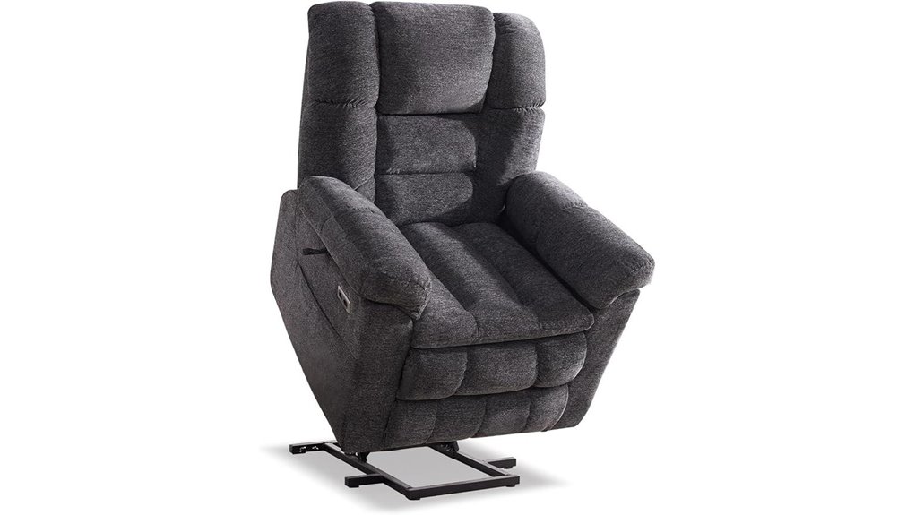 triple motor massage recliner