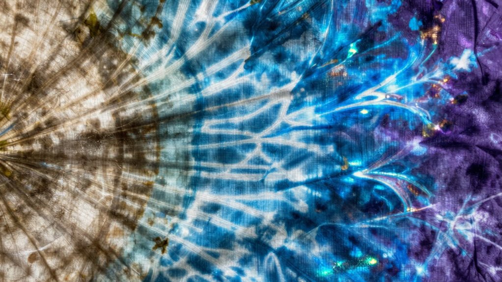 unique colorful dye application