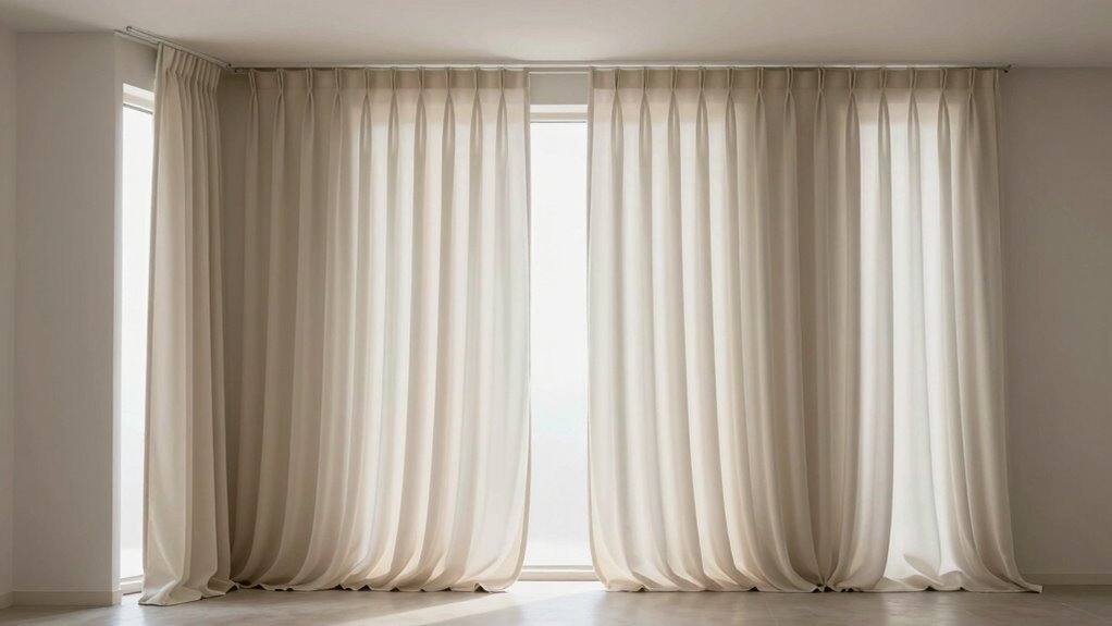 use full length curtains