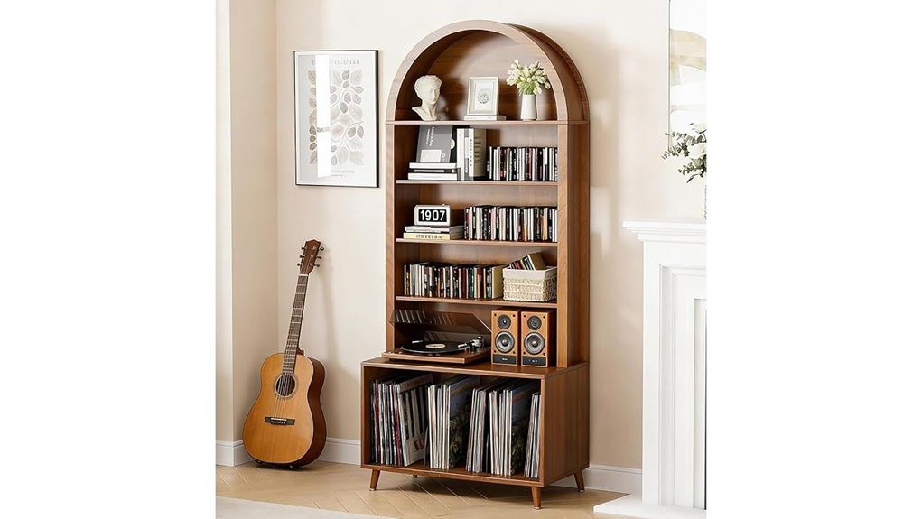 vinyl storage record stand