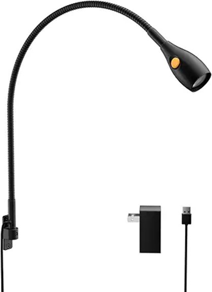 wall mounted bedside lamp