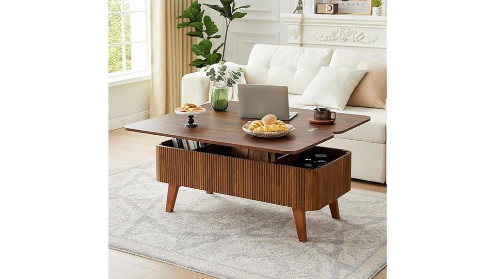 walnut 3 in 1 table
