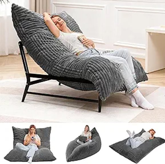 washable modern bean bag