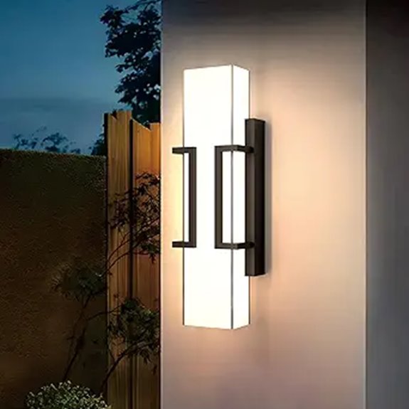 waterproof led wall sconce