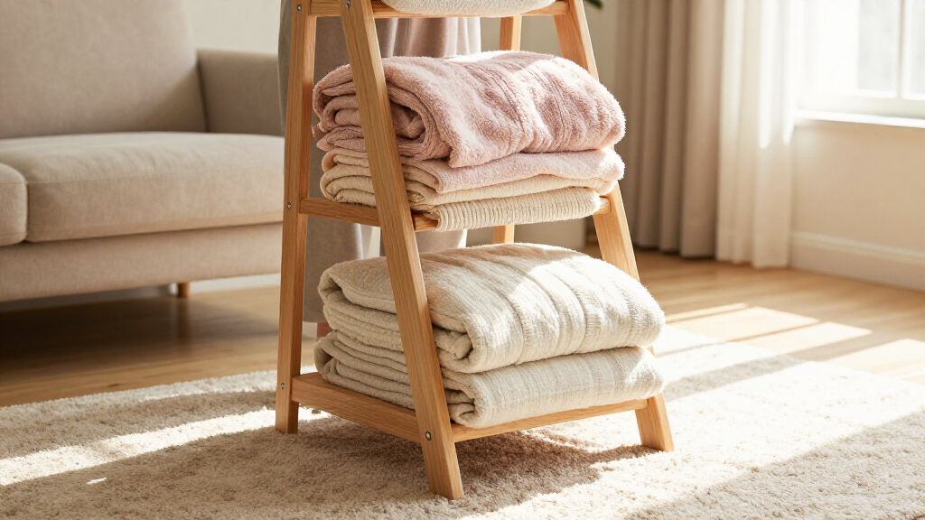Aldi's Best-Selling Blanket Storage Ladder Is Finally Back