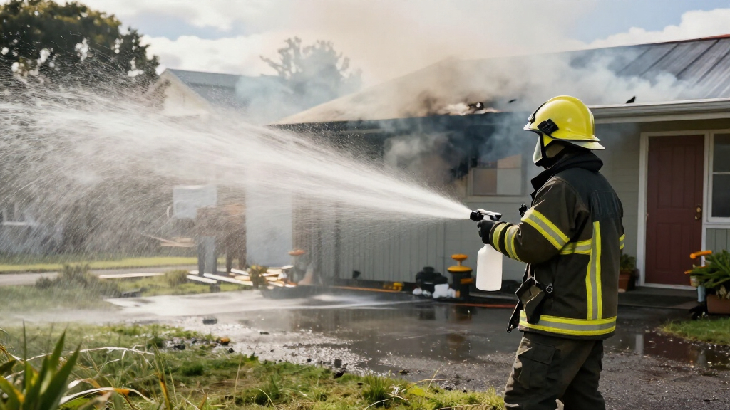 Firefighters Battle House Fire In Auckland's Milford - RNZ