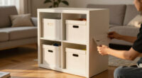 I Created A Pretty IKEA BILLY Hack That Seriously Cuts Clutter