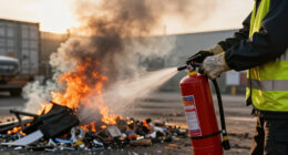 Large Garbage Fire Erupts At South Seattle Transfer Station - KOMO