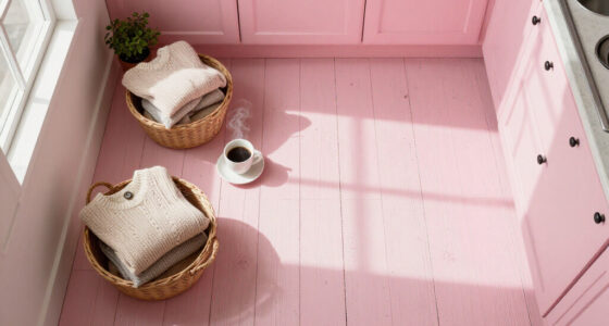 She Stores Sweaters In The Kitchen Of Her Pink-Drenched 1920S LA Studio