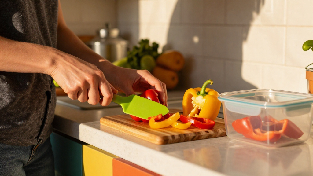 A $180 Kitchen Redo Has So Many Vibrant Colors And Renter-Friendly Hacks