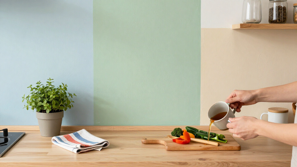 A Kitchen Got A Full Makeover With No Renovations — Just 3 Paint Colors