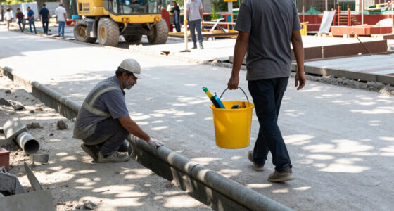 Delhi Begins Road And Drain Construction In Upvan Apartment And Khera Garhi Extension - The News Mill