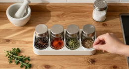 I’ll Never Use An Ordinary Spice Rack Again After Seeing This One