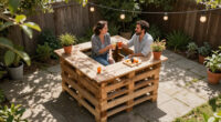 This DIY Couple Built The Coolest Backyard Bar For Almost Nothing — Here’s How