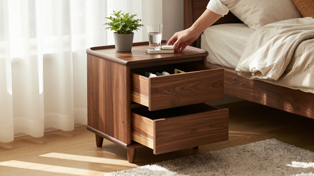 This Gorgeous Nightstand Gives Me Almost As Much Storage As A Small Dresser