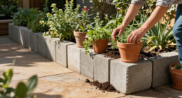 16 Ways To Transform Concrete Blocks Into Home & Garden Treasures