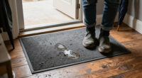 20"X48" COSY HOMEER Non-Slip Low Profile Entryway Door Mat (Dark Grey) $10.20